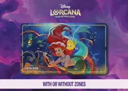 Disney Lorcana Playmat - The Little Mermaid - Ariel - Flounder - Fabled Set 9 - - Image 1