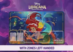 Disney Lorcana Playmat - The Little Mermaid - Ariel - Flounder - Fabled Set 9 - - Image 3