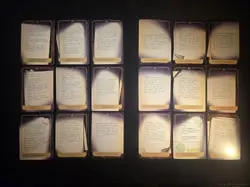 Disney Lorcana - Whispers in the Well - Full 18 Lore Card Set - Image 1