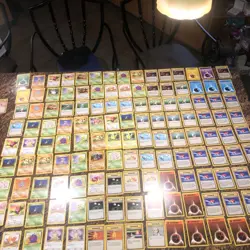 Vintage Bulk Base Cards Pokemon Card Pokemon 136 Cards Near Mint - Image 1