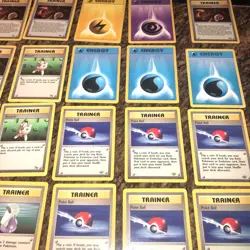 Vintage Bulk Base Cards Pokemon Card Pokemon 136 Cards Near Mint - Image 3