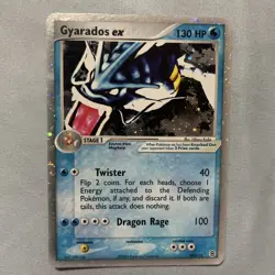 Pokemon TCG Gyarados EX 109/112 From Fire Red Leaf Green - Holo EX Rare Card - Image 1