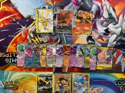 Pokemon Card Lot Full Art Alt Art Fire Charizard Scizor Pikachu 32 Cards - Image 3