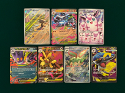 Phantasmal Flames MEGA CHARIZARD FULL ART + Illustration Rare IR Lot of 10 Cards - Image 2