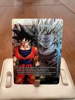 Dragon Ball Super Fusion World Energy Marker Card Gold E03-02 Holofoil - Image 1