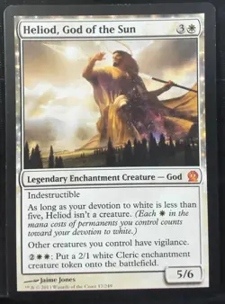 Heliod God of the Sun 17/249 NM-8 regular Theros - Image 1