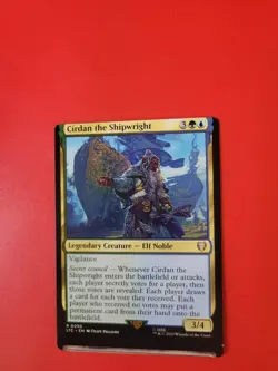Cirdan the Shipwright Mtg Misprint Miscut Error LOTR - Image 1
