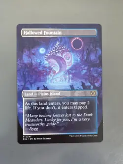 Hallowed Fountain (Borderless) Lorwyn Eclipsed Regular - Image 2