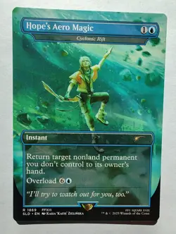 Hope's Aero Magic - Cyclonic Rift Secret Lair Drop Regular MTG - Image 1