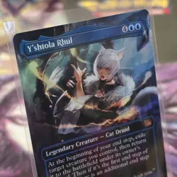 Y’shtola Rhul FOIL Borderless Mythic 0577 Magic The Gathering Final Fantasy - Image 2