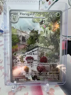 Pokemon TCG Floragato Scarlet & Violet Paldea Evolved Holo Card 197/193 - Image 1
