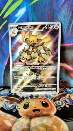 ALAKAZAM 009 ~ Mega Evolution ETB Promo ~ Pokemon TCG Card - Image 1