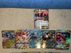 6 Jumbo Pokemon Cards Oversized EX ,GX, Tag Team, Lot - Great Gift Display Set - Image 1