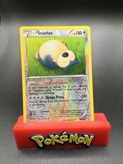 Pokemon Snorlax 58/83 Reverse Holo Rare XY Generations Card NM - Image 1