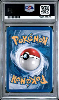 1999 Pokemon Base Set Hitmonchan Holo #7 PSA 7 - Image 2