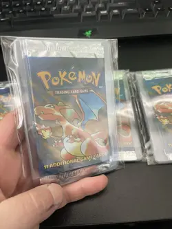 EMPTY Pokemon Base Set Full Pack Art - Image 3