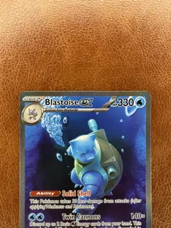 Pokemon TCG Blastoise EX Scarlet & Violet 151 Card 200/165 Blastoise SIR 3 - Image 2
