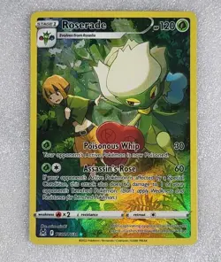 Roserade TG02/TG30 NM/M SWSH11 Lost Origin Trainer Gallery Pokemon TCG - Image 1