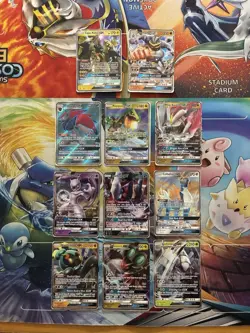 Pokemon Card Lot Full Art Alt Art Fire Rayquaza Mewtwo Machamp - Image 1