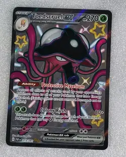 Toedscruel ex 213/091 NM/M SV Paldean Fates Shiny Pokemon TCG - Image 1