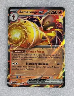 Armarouge ex 027/182 NM/M SV Paradox Rift PAR EN Paradox Rift Pokemon TCG - Image 1