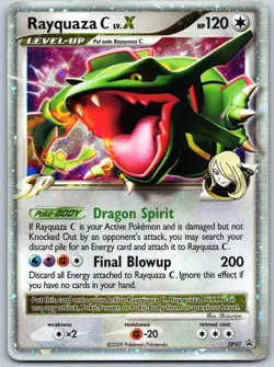 Pokemon - Rayquaza C LV.X Diamond and Pearl Promos #DP47 -- [MP] - Image 1