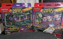 Pokemon TCG Mega Gengar & Mega Diancie Battle Deck Pair Sealed - Image 1
