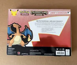 Pokemon TCG Celebration Box Lance's Charizard V Brand New Sealed Free Shipping 820650809392 - Image 2