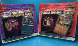 Pokemon TCG 2x Ascended Heroes 3 Pack Blister Pack • Gastly & Charmander bundles - Image 1
