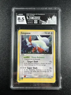 2003 Pokemon EX Zangoose Holo Sandstorm #14 HGA 8.5 PSA - Image 1