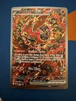 Pokemon TCG Oricorio ex MEP 024 Mega Evolution Ultra Rare Black Star Promo NM/M - Image 1