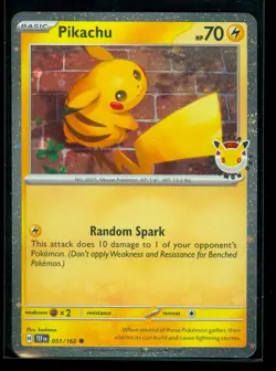 Pokemon PIKACHU 051/162 - Temporal Forces - Pokemon Day 2026 - HOLO PROMO - Image 1