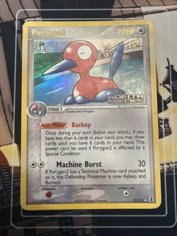 Pokemon TCG Porygon2 EX Delta Species 25/113 Reverse Holo Rare HP - Image 1