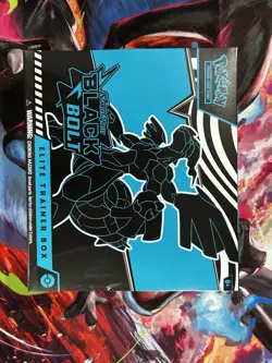 Pokemon Scarlet & Violet Black Bolt Elite Trainer Box Promo Booster English - Image 1