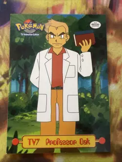 Professor Oak #TV7 Topps 1999 Pokemon TV Animation Edition - Image 1