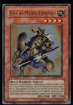 Koa'ki Meiru Urnight ABPF-EN025 Ultra Rare 1st Edition Yu-Gi-Oh - Image 1