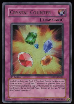Counter Gem DP07-EN024 Ultra Rare 1st Edition Yu-Gi-Oh - Image 1