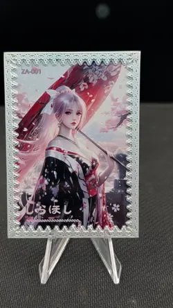 One Piece CCG Goddess Shirohoshi Metal Card - Umbrella - Image 1