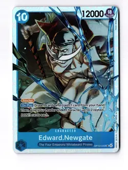 Carrying on His Will One Piece CCG Edward Newgate #OP13-042 - Image 1