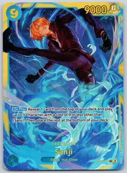 Sanji OP06-119 SEC (NM) - Premium Booster The Best Vol 2 PRB-02 - One Piece TCG - Image 1