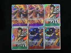 One Piece S.Chinese OP01-096 OP01-040 OP05-007 SR King Kin'emon Lot*6 LU57 - Image 1