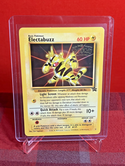 Electabuzz 2 WOTC Black Star Promo 1st Movie STAMPED Pokemon Card LP - Image 4