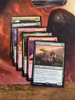 MTG Avatar Bulk Lot ~ 160 cards, Rares, Lands, Tokens, & Bundle Box TLE TLA - Image 3