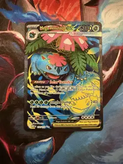Mega Venusaur EX 155/132 Mega Evolution Full Art Card NM/M Condition - Image 1