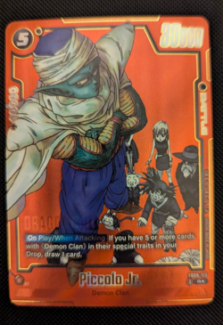 (Piccolo Jr) FB06-113 Alt Art SB01 Dragon Ball Super card Manga Red Fusion World - Image 1