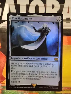 The Masamune FOIL - FINAL FANTASY MTG NM - Image 1
