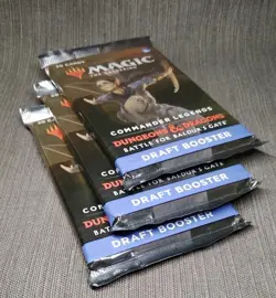 Commander Legends Battle for Baldur's Gate Draft Booster Packs - LOT OF 3 - MtG - Image 3