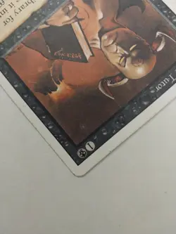 Demonic Tutor Revised Never Been Played Original Owner - Image 3