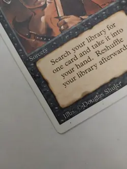 Demonic Tutor Revised Never Been Played Original Owner - Image 5