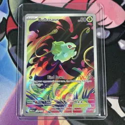 Bulbasaur 133/132 Mega Evolution Illustration Rare Pokemon TCG English NM/Mint - Image 1